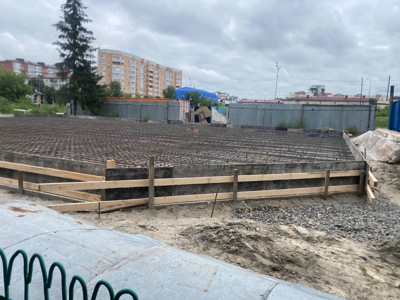 Фундамент плита под коммерческое помещение — фото 2